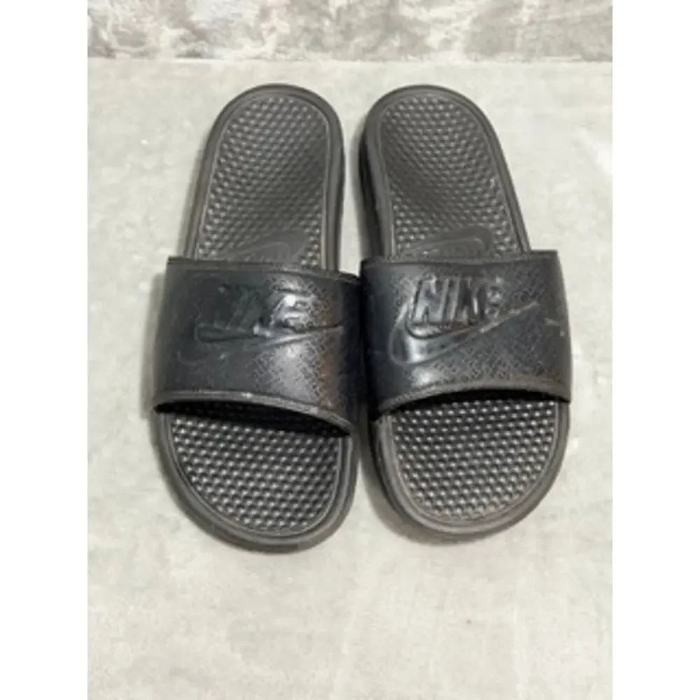 Nike Benassi JDI Black Slide Sandals Men's Size 12